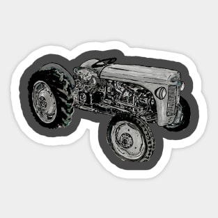 Grey Fergy Sticker